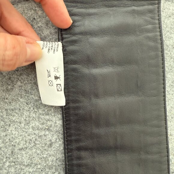 Loewe black leather beaded tie back belt - Picture 5 of 5